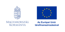 A projekt támogatása az Európai Unió és Magyarország társfinanszírozásával valósul meg
