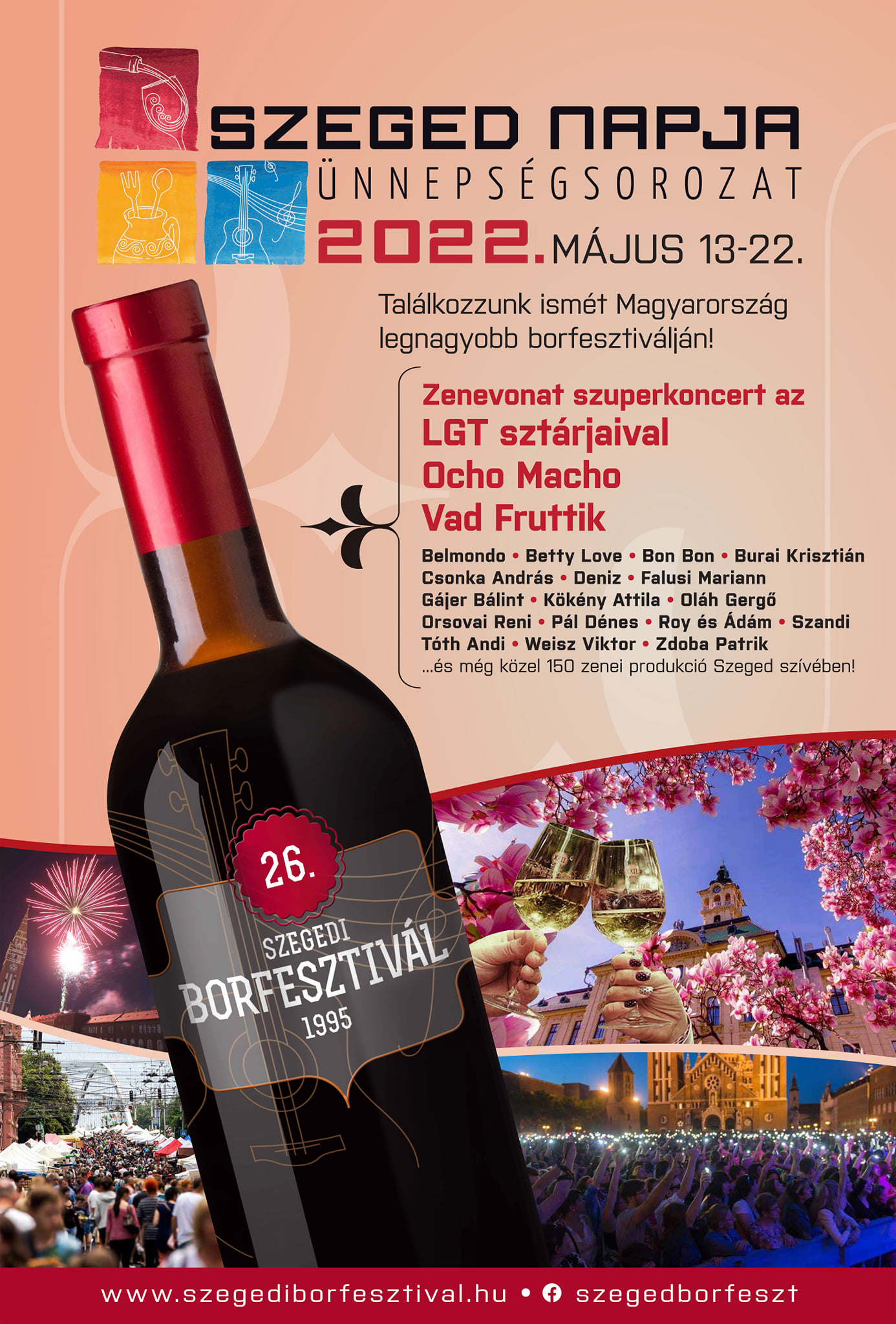 26th Wine festival at Szeged